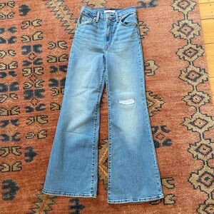 COPY - Levi's Women's Ribcage Bell Bottom Jeans *with knee patch :) 26X32